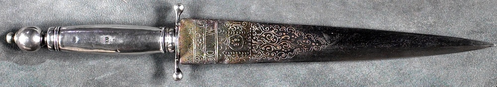 The Godfrey Dagger - a dagger commemorating  Sir Edmund Berry Godfrey, killed in connection with the Popish Plot
